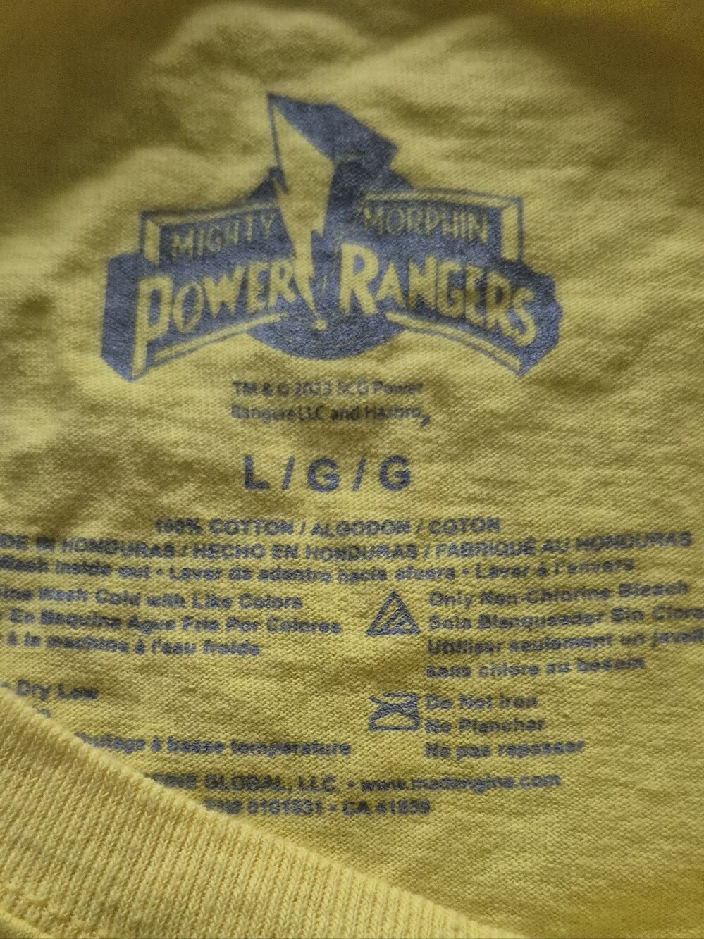 Yellow Power Ranger (Box A) - Picture 2 of 4